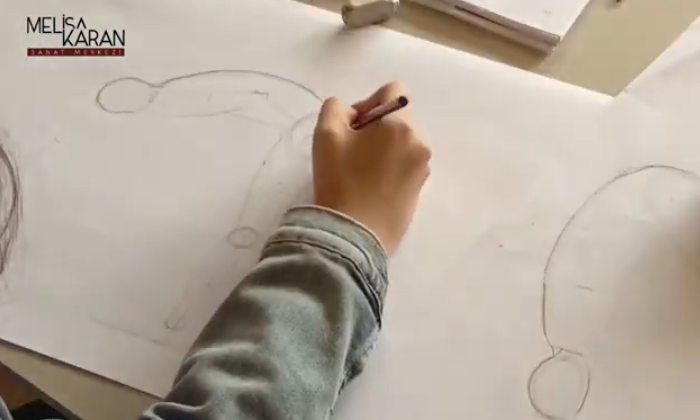 KARAKALEM ÇALIŞMASI (ÖĞRENCİMİZ: ERGÜL KURT )